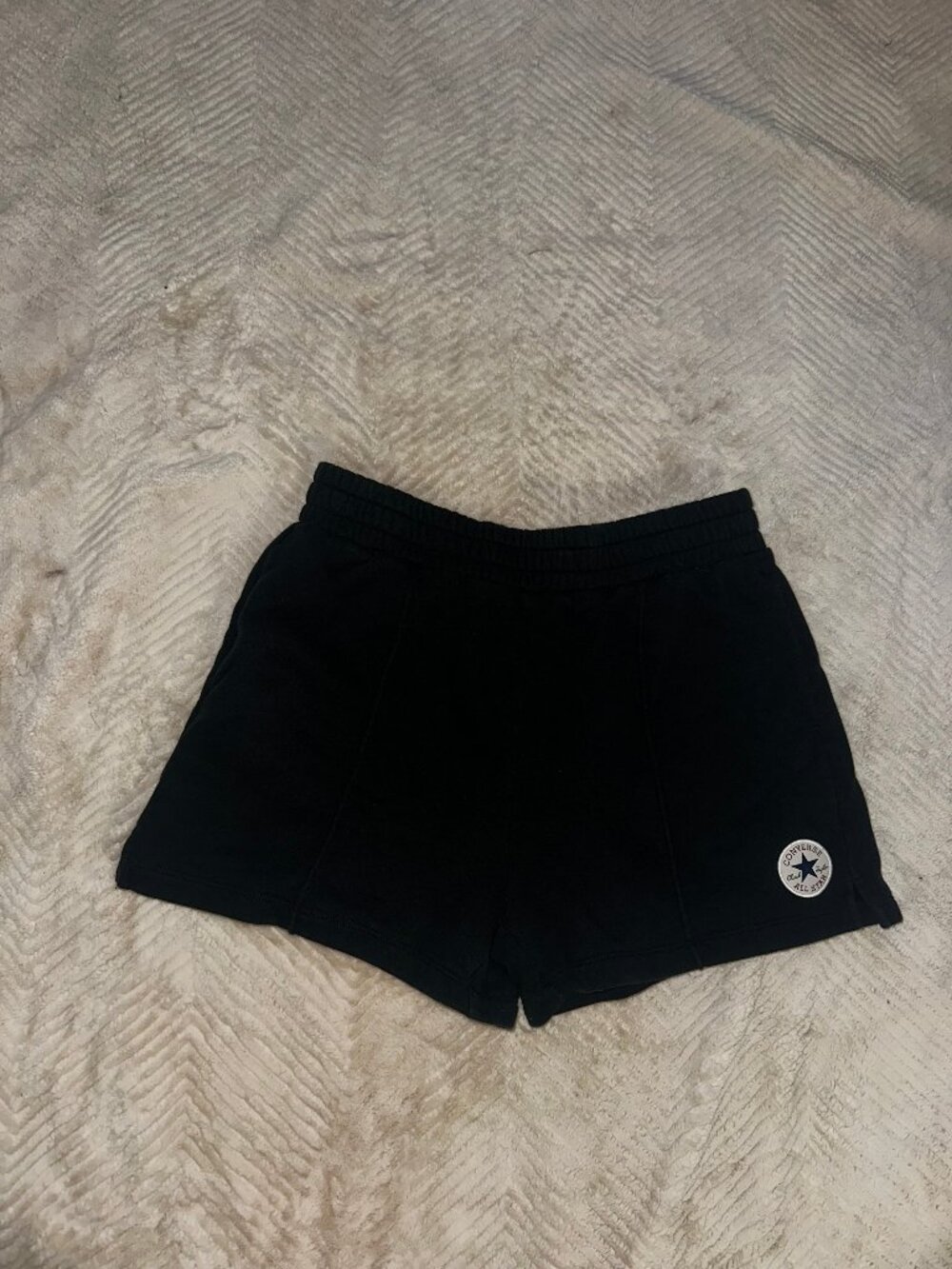 Converse High Waisted Sweat Shorts